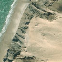 Satellite imagery of Rubjerg Knude, DK