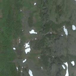 Satellite imagery of Oksa Mountain, CA