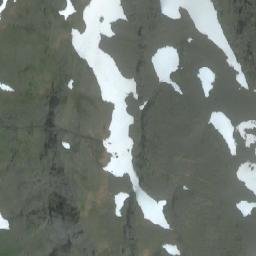 Satellite imagery of Oksa Mountain, CA
