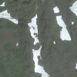 Satellite imagery of Oksa Mountain, CA