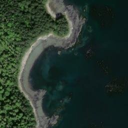 Satellite imagery of Point Thatcher, US