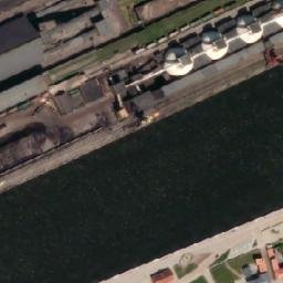Satellite imagery of Windau Castle, LV