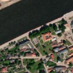 Satellite imagery of Windau Castle, LV