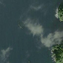 Satellite imagery of Point Kakul, US
