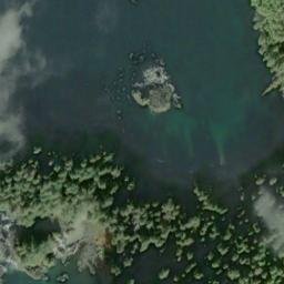 Satellite imagery of Point Kakul, US