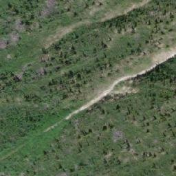 Satellite imagery of Whudzi Mountain, CA