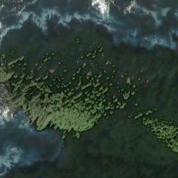 Satellite imagery of Point Kruzof, US