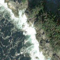Satellite imagery of Cape Georgiana, US