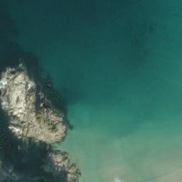 Satellite imagery of Sealion Rocks, US
