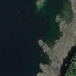 Satellite imagery of Point Caution, US