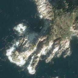 Satellite imagery of Point Amelia, US
