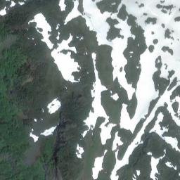 Satellite imagery of Saddlehorn Mountain, CA