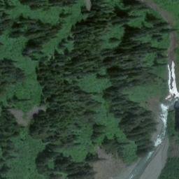 Satellite imagery of Saddle Mountain, CA