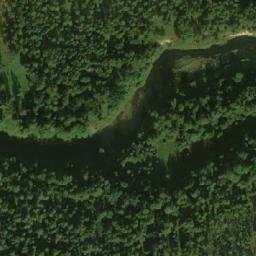 Satellite imagery of Galmicu Klints, LV