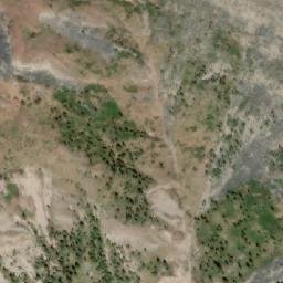 Satellite imagery of Pink Mountain, CA