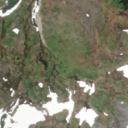 Satellite imagery of Mount Rognaas, CA