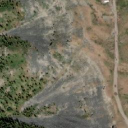 Satellite imagery of Pink Mountain, CA