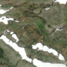 Satellite imagery of Mount Rognaas, CA