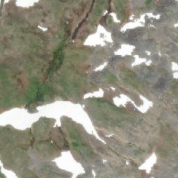 Satellite imagery of Mount Rognaas, CA