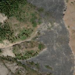 Satellite imagery of Pink Mountain, CA