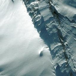Satellite imagery of Kates Needle, CA