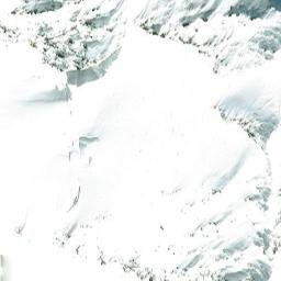 Satellite imagery of Kates Needle, CA