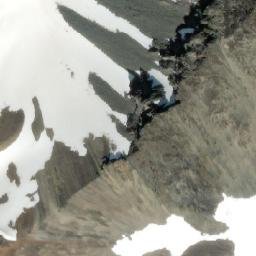 Satellite imagery of Serrated Peak, CA