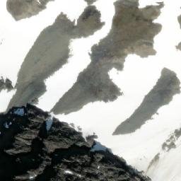 Satellite imagery of Serrated Peak, CA