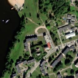 Satellite imagery of cairn, LV
