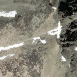 Satellite imagery of Serrated Peak, CA