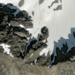 Satellite imagery of Serrated Peak, CA