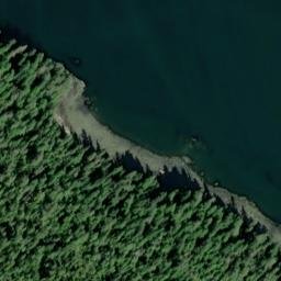 Satellite imagery of Cape Strait, US