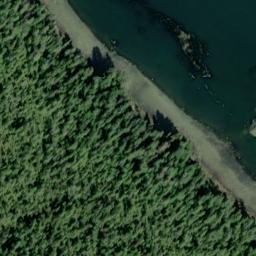 Satellite imagery of Cape Strait, US