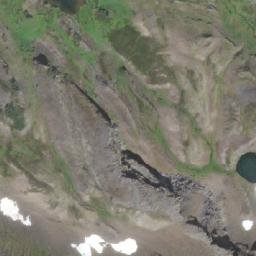 Satellite imagery of Tzahny Mountain, CA