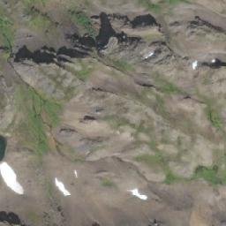 Satellite imagery of Tzahny Mountain, CA