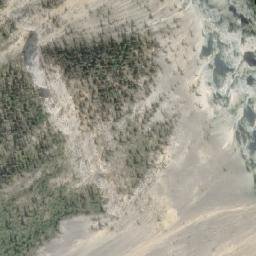 Satellite imagery of Mount Tsaydizkun, CA