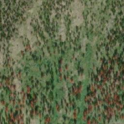 Satellite imagery of Pesika Mountain, CA