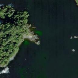 Satellite imagery of Cape Burunof, US