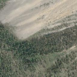 Satellite imagery of Mount Tsaydizkun, CA