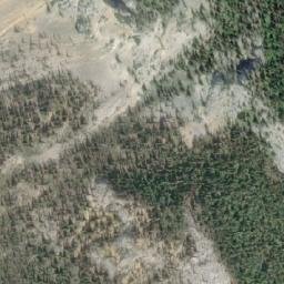 Satellite imagery of Mount Tsaydizkun, CA