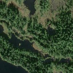 Satellite imagery of Point Agassiz Peninsula, US