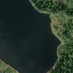 Satellite imagery of Point Agassiz Peninsula, US
