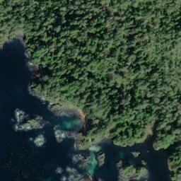 Satellite imagery of Povorotni Point, US