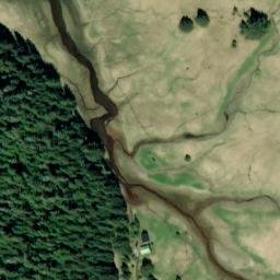 Satellite imagery of Point Agassiz, US
