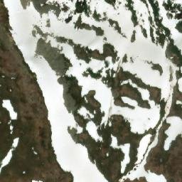 Satellite imagery of Mount Jorgensen, CA
