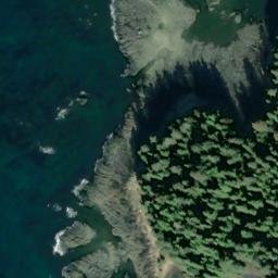 Satellite imagery of Meade Point, US