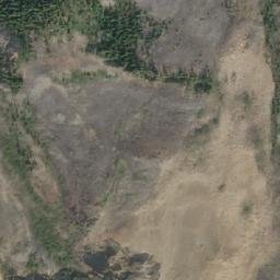 Satellite imagery of Barrier Peak, CA