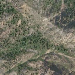 Satellite imagery of Barrier Peak, CA
