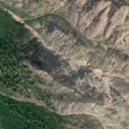 Satellite imagery of Barrier Peak, CA