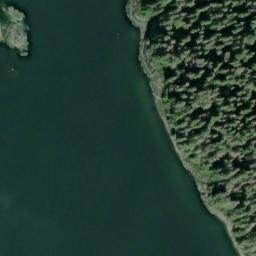 Satellite imagery of Retaliation Point, US